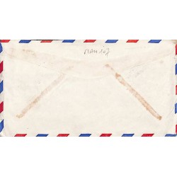 1947 Lettre avion à 8 f. Oblitération ATAR MAURITANIE