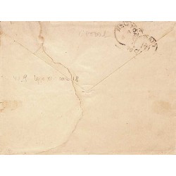 1890 Guadeloupe 9 (type XI, case 18) sur lettre pour New-York