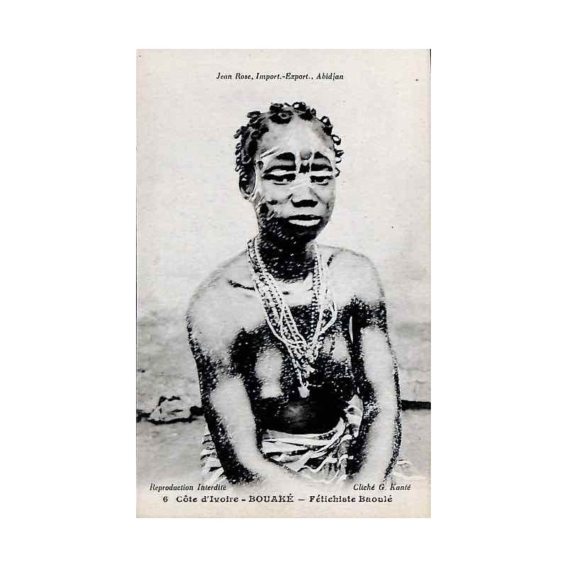 Côte d'Ivoire - BOUAKE - Fétichiste Baoulé