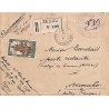 1941 Lettre rec. à 3 F  SEGOU SOUDAN FRANCAIS