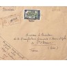 1942 Lettre FM rec. à 10 F SEGOU SOUDAN FRANCAIS