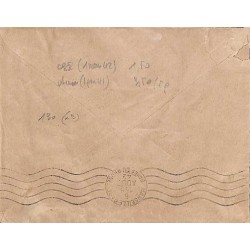 1942 Petain timbre 5 F sur lettre de  BAMAKO SOUDAN FRANCAIS