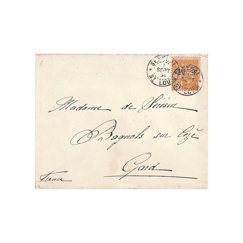 timbre FM 15 c orange Mouchon 1