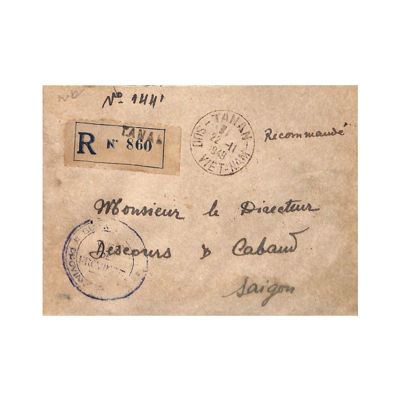 TANAN — SUD  VIET-NAM —  1949