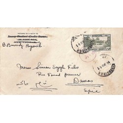 1941 Lettre avec Liban PA...