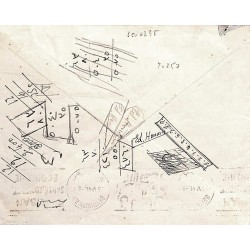 1941 Lettre avec Syrie 257 Cachet censure France-Libre