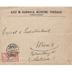 1921 lettre 40 c Merson...