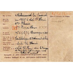 1941 Carte Croix-Rouge de correspondance des prisonniers de guerre