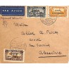 SANDJACK D’ALEXANDRETTE Lettre 1938 Timbre à date bilingue ANTIOCHE