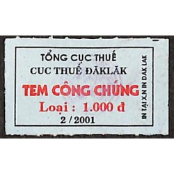 Daklak 1.000 d - légende...