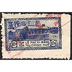 Hué  timbre fiscal local 10...