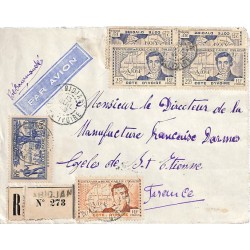 1942 Lettre avion à 11 f 50...