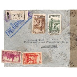 1943 Lettre pour le Congo à...