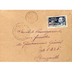 1941 Lettre 65 c surchargé...