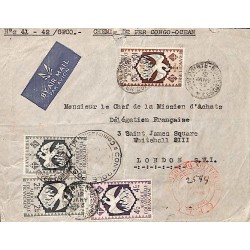 1945 lettre cachet rouge...