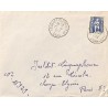 1954 GEORGES CLEMENCEAU ORAN  sur lettre