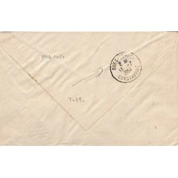 MONTCALM CONSTANTINE  1954 sur lettre