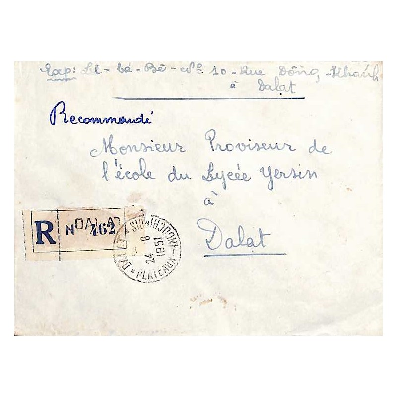 DALAT * PLATEAU-INDOCHINOIS * 1951