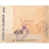 1942 lettre Cachet CONTROLE POSTAL - C.C.C.P. AFRIQUE FRANCAISE LIBRE