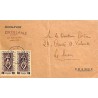 1952? Petite enveloppe ouverte avec 238 (x2) au tarif des imprimés