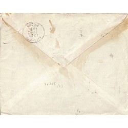 Musée de Saigon 5 d multiple sur lettre avion pour la France 1962