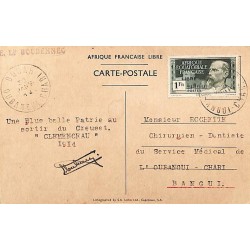 1942 Carte avec le 2 bouclé...