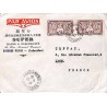 1947 septembre lettre avion pour la France, affranchie à 1 $ 20
