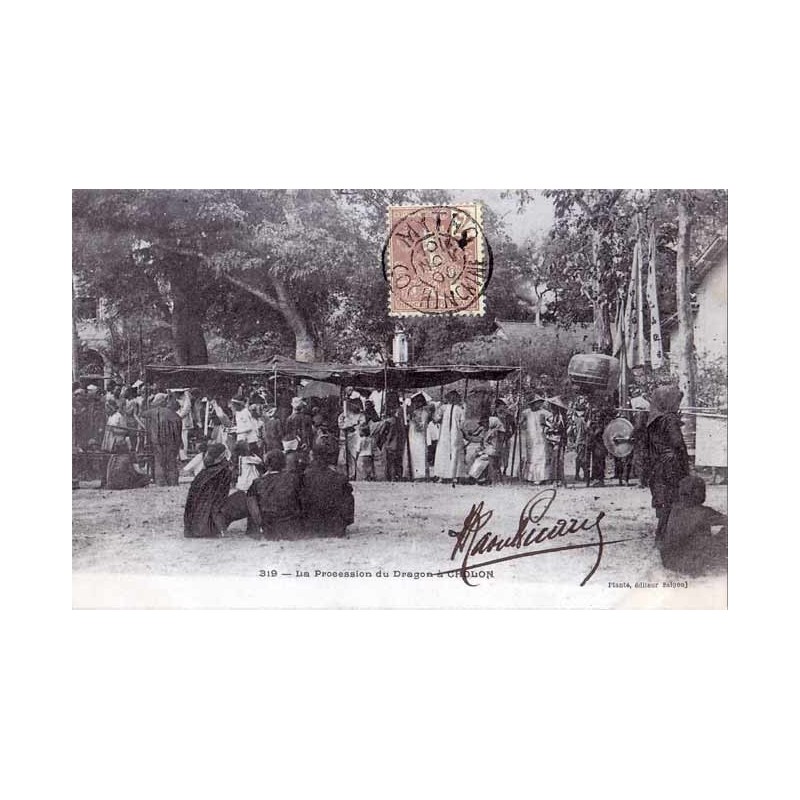 La procession du Dragon à Cholon