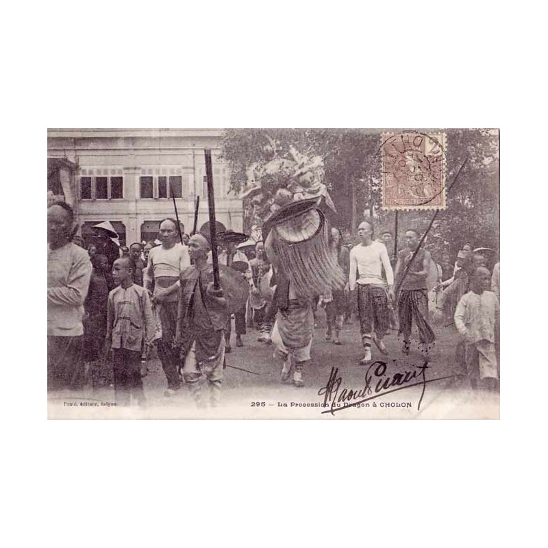 La procession du Dragon à Cholon