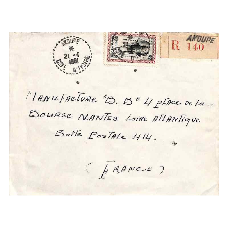 AKOUPE COTE D'IVOIRE 1961