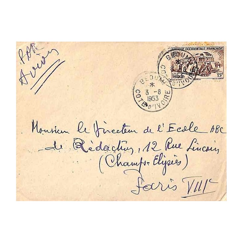 BEOUMI COTE D'IVOIRE 1954