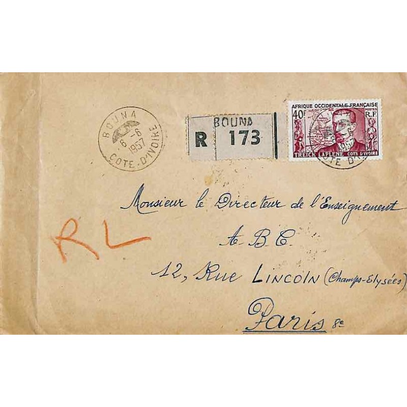 BOUNA COTE D'IVOIRE 1957