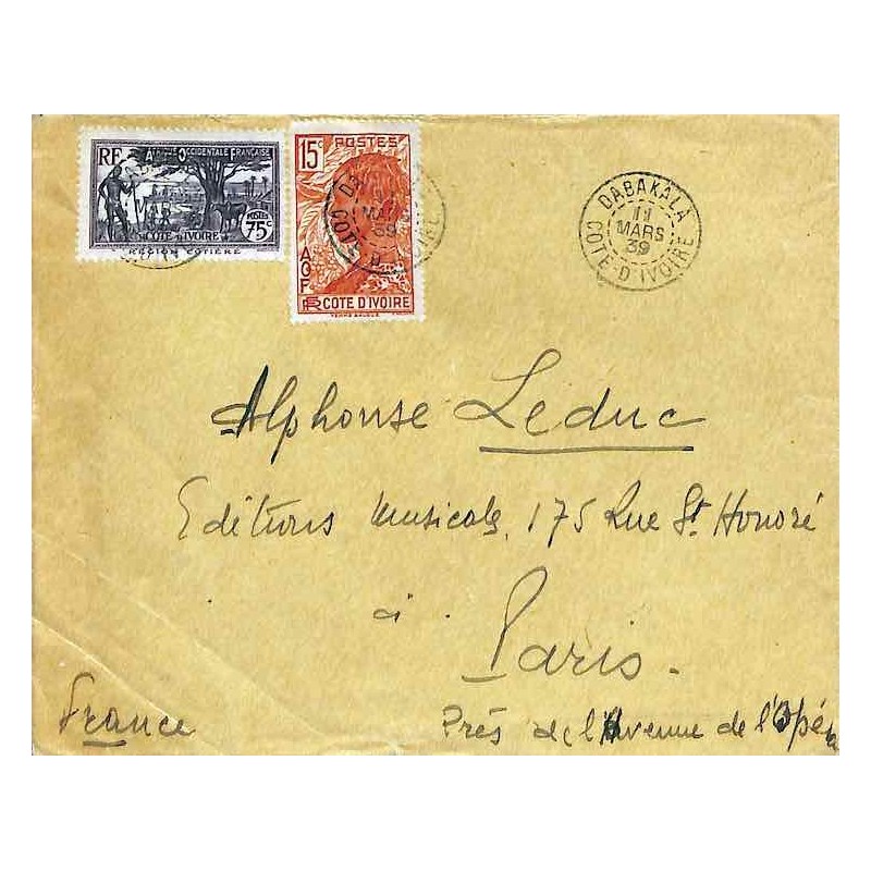 DABAKALA COTE D'IVOIRE 1939
