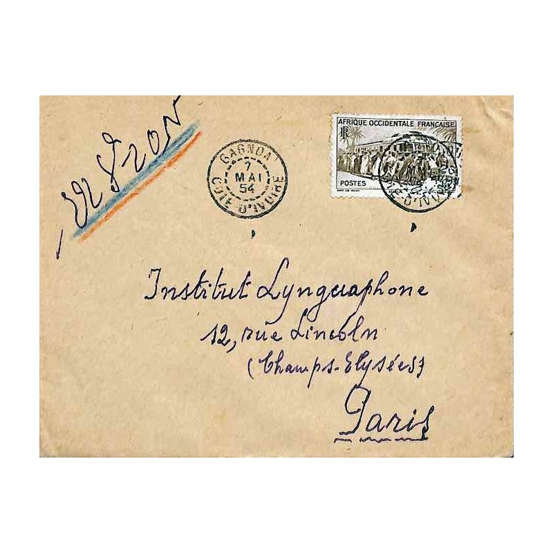 GAGNOA COTE D' IVOIRE 1954