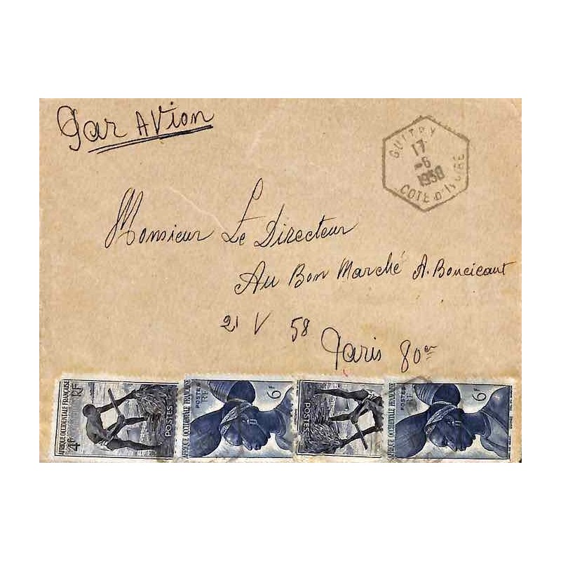 GUITRY COTE D ' IVOIRE 1958