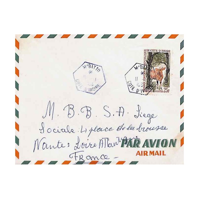 M'BATTO COTE D' IVOIRE 1964