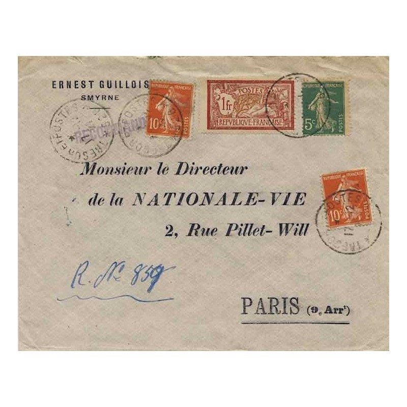 TRESOR et POSTES * 528 * 1921