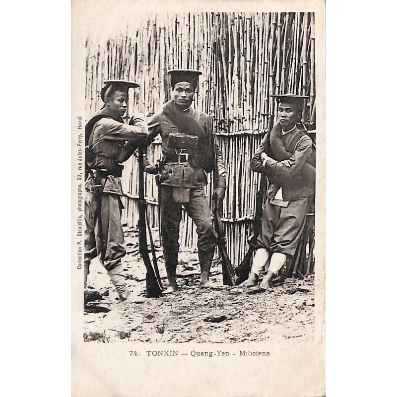 TONKIN - Quang-Yen - Miliciens