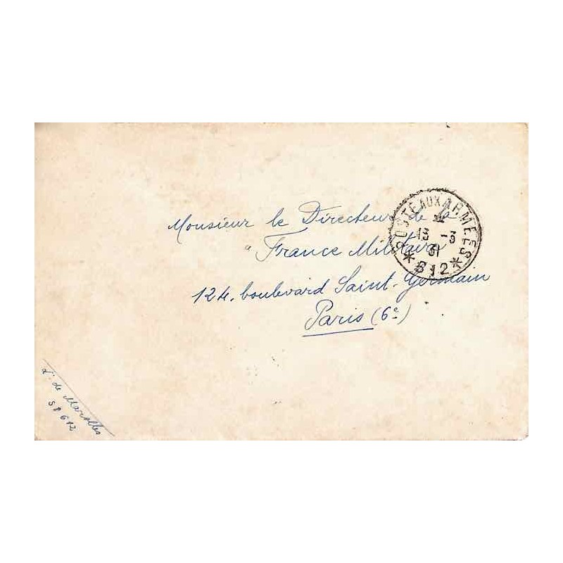 1931 TRESOR ET POSTES  * 612 *