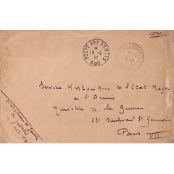 VAGUEMESTRE D'ETAPES 27. LEVANT 1932