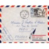 Enveloppe 1949 avion pour la France envoyée par un militaire du BPM 411

Affranchissement 48

THAKHEK  LAOS