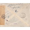 Lettre pour l'Egypte 1944 Affranchissement Liban 172 Oblitération ZAHLE