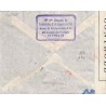 Lettre avion pour Paris 12/1944 Affranchissement à 32,5 p Liban 163, 172 Oblitération BEYROUTH