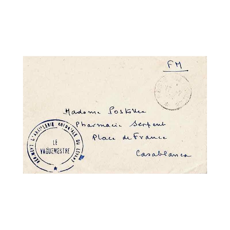 enveloppe liban WWII