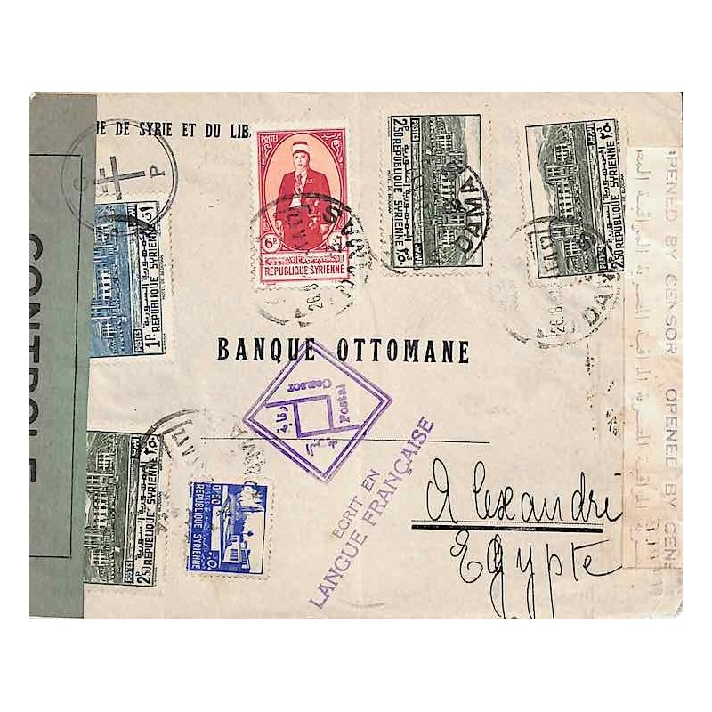 enveloppe syrie WWII