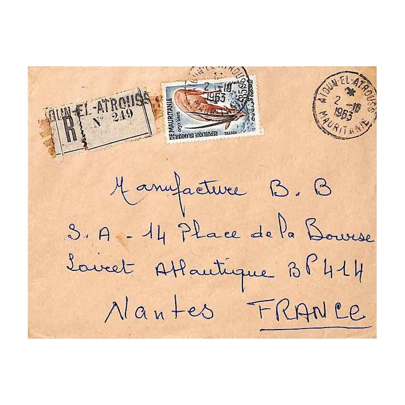 AIOUN-EL-ATROUSS MAURITANIE 1963