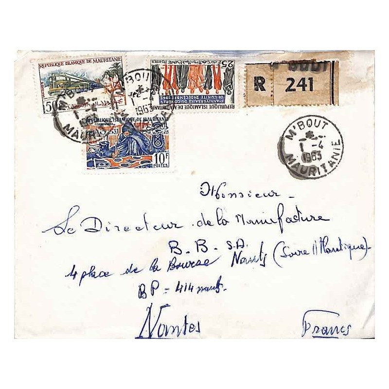 M'BOUT MAURITANIE 1963