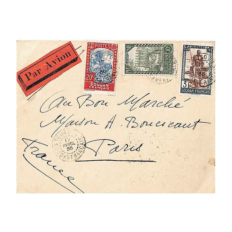 TOUKOTO SOUDAN-FRANÇAIS 1936