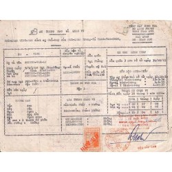 Hauts Plateaux 1959  timbre fiscal local 10 $