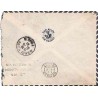 1940 Lettre FM avion pour la France Cachet de censure HANOI RP BIS